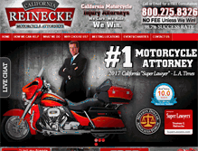 Tablet Screenshot of bestmotorcyclelawyer.com